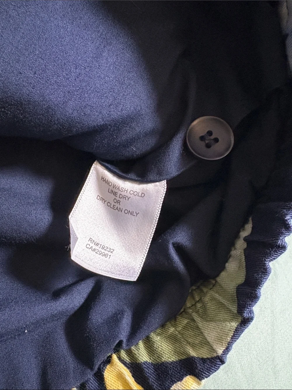 Alfred Dunner Navy Floral Button-Up Jacket